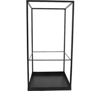 Parapluies d'entrée Support 52x25x25cm design géométrique moderne - support métallique pour la maison