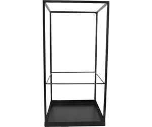 Parapluies d'entrée Support 52x25x25cm design géométrique moderne - support métallique pour la maison