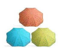 Atosa Orientable Aluminum Orxford Fringes 3 Parasol Assorted 22/25 Mm 200 Cm Multicolore