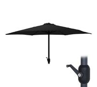 Parasol ø300cm hauteur maximale 3m couleur : gris anthracite
