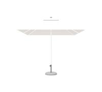 Parasol À Mât central Crema Outdoor 3,0 x 3,0 m Eos art. EO2020B