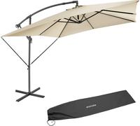 Parasol APOLLON avec manivelle 2,5 x 2,5 m - beige