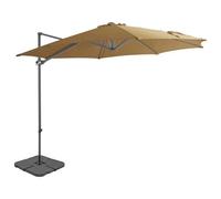 Parasol Avec Base Portable 3 X 3 M Taupe Helloshop26 02_0008054 Multicolore