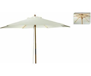Parasol Avec Manche En Bois, Diamètre 250cm