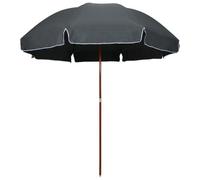 Parasol Avec Mât En Acier 300 Cm Anthracite Helloshop26 02_0008103 Multicolore