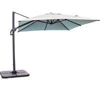 DCB Garden Parasol avec pied excentré en acier