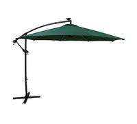 Parasol à LED, diamètre 3 mètres, couleur verte