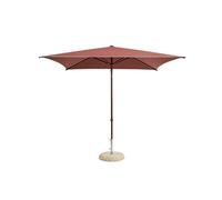 HAY Parasol Terrazza Square Off white-burgundy