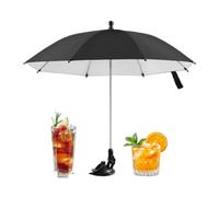Parasol compact, porte-parapluie, portable avec chaussette de fixation