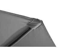 Parasol de balcon - Gris - 297x147x249cm