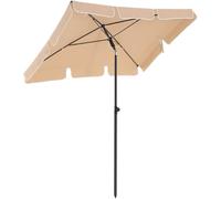 Parasol De Balcon Rectangulaire 2 X 1 25 M Protection Upf 50 Ombrelle Toile Avec Revêtement Sac De Transport Terrasse Jardin Sans Socle Taupe Helloshop26 12_0000800 Multicolore