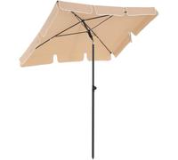 Parasol De Balcon Rectangulaire 2 X 1 25 M Protection Upf 50 Ombrelle Toile Avec Revêtement Sac De Transport Terrasse Jardin Sans Socle Taupe Helloshop26 12_0000800 Multicolore