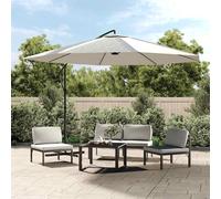 Parasol de Jardin Cantilever avec Protection UV et Inclinaison Ajustable vidaXL