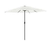 Parasol De Jardin Carré Avec Protection Uv 248 X 248 X 248 Cm En Polyester Blanc Helloshop26 02_0056388 Multicolore