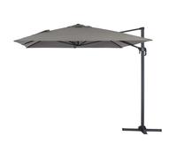 Habitat et Jardin Parasol déporté Sun 4 – Rectangulaire 3 x 4 m – Gris