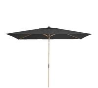 Parasol de jardin - Doppler - Alu Wood Ultra - Parasol inclinable avec manivelle - Protection UV 80+ - anthracite - 300x200cm