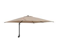 Parasol De Jardin Inclinable Moderne 248,5 X 247,5 X 160 Cm En Polyester Taupe Helloshop26 02_0058637 Multicolore