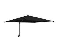 Parasol De Jardin Inclinable Moderne 248,5 X 247,5 X 160 Cm Pour Terrasse Pratique En Polyester Noir Helloshop26 02_0058640 Multicolore