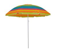 Parasol de jardin Master Grill&Party, parapluie, diamètre 180 cm, rayures multi , JKB02