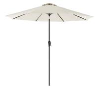 Parasol De Jardin Ombrelle Protection Toile Polyester Octogonale Inclinable Manivelle Balcon Terrasse Piscine Plage Sans Socle Beige 300 Cm Beige Helloshop26 12_0000797 Multicolore