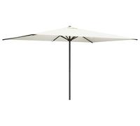 Parasol de jardin vidaXL 200 x 300 cm en polyester, carré, couleur crème