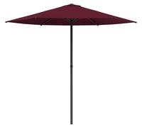 Parasol de jardin vidaXL 230 x 230 cm en polyester, à angle droit