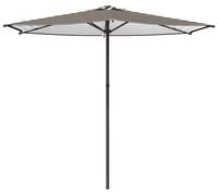 Parasol de jardin vidaXL 270 x 270 cm en polyester, à angle droit