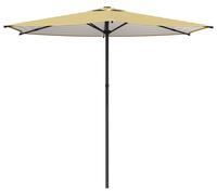 Parasol de jardin vidaXL 270 x 270 cm en polyester, à angle droit