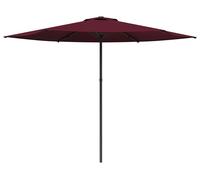 Parasol de jardin vidaXL 300 x 300 cm en polyester, à angle droit
