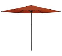Parasol de jardin vidaXL 300 x 300 cm en polyester, à angle droit