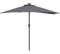 Parasol de jardin vidaXL, anthracite, 294 x 150 x 224 cm