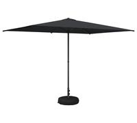 Parasol de jardin vidaXL avec pied, 200 x 300 cm, polyester, rectangulaire