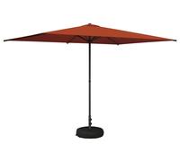 Parasol de jardin vidaXL avec pied, 200 x 300 cm, polyester, rectangulaire