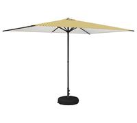 Parasol de jardin vidaXL avec pied, 200 x 300 cm, polyester, rectangulaire