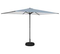 Parasol de jardin vidaXL avec pied, 200 x 300 cm, polyester, rectangulaire
