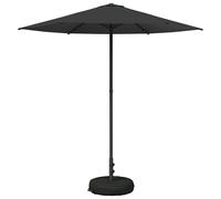 Parasol de jardin vidaXL avec pied, 230 x 230 cm, polyester, rectangulaire