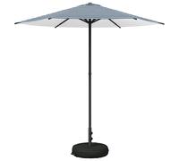 Parasol de jardin vidaXL avec pied, 230 x 230 cm, polyester, rectangulaire