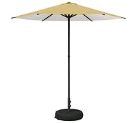 Parasol de jardin vidaXL avec pied, 230 x 230 cm, polyester, rectangulaire