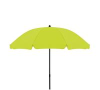 Parasol de plage - Derby - Parasol inclinable Parasol réglable Parasol de balcon - Protection UV 40+ - vert pomme - Ø 160cm