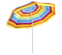 Master Grill JKB05 Parasol de 200 cm, pour jardin, plage, parasol de jardin, parasol de fête, inclinable, réglable en hauteur