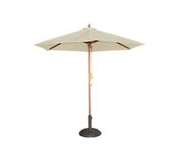 Parasol de Terrasse Professionnel Écru à Poulie Diamètre 2,5 m Bolero 1 G