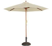 Parasol de Terrasse Professionnel Ecru à Poulie Diamètre 2,5 m