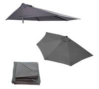 Parasol Demi-Lune 2 7M Auvent Seul Parasol Balcon Et Terrasse Gain De Place Pour Appartement Jardin Fête Et Extérieur