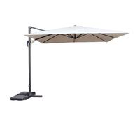 Parasol déporté carré CAYO - L. 300 x l. 300 cm - Blé