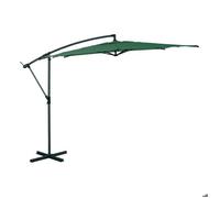Parasol déporté carré Manoa 2,5x2,5m vert olive - Hespéride