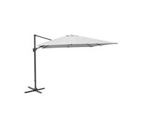- Parasol déporté en aluminium 3x3m Dom Ecru