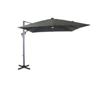 Parasol déporté led solaire - Roma - L.2,7 x l.2,7 m