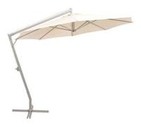 Parasol deporte mat en aluminium toile en polyester rond vidaxl 350 x 350 jaune