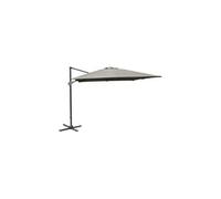 Proloisirs Parasol déporté NH 3 x 3 m Pack housse + pied à remplir Taupe