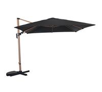 Parasol déporté orientable - Look Bois - L.3 x l.3 m